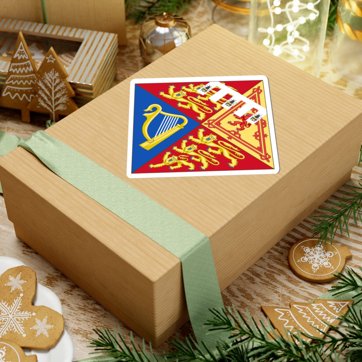 Arms of Beatrice of York (United Kingdom) (Coat of Arms) STICKER Vinyl Kiss-Cut Decal