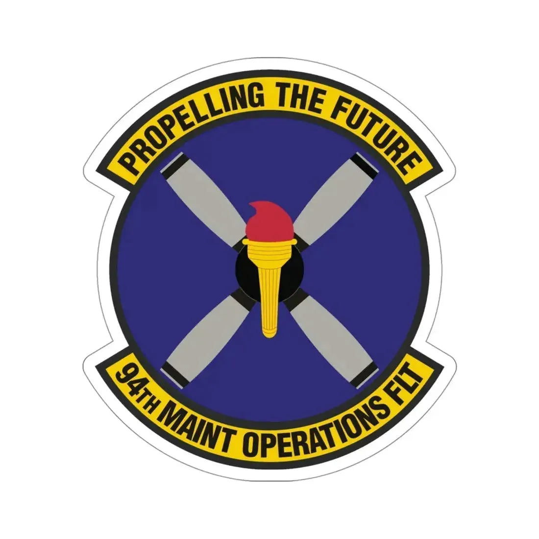 94th Maintenance Operations Flight (U.S. Air Force) STICKER Vinyl Die-Cut Decal - The Sticker Space