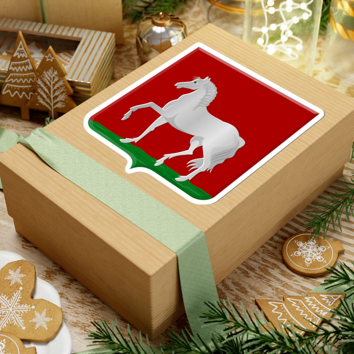 Assendelft wapen (Netherlands) (Coat of Arms) STICKER Vinyl Kiss-Cut Decal