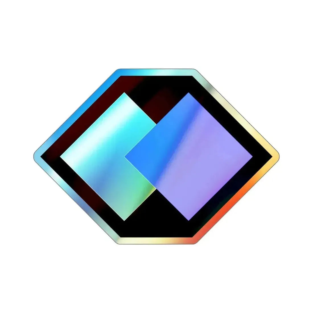 96th Infantry Division SSI (U.S. Army) Holographic STICKER Die-Cut Vinyl Decal - The Sticker Space