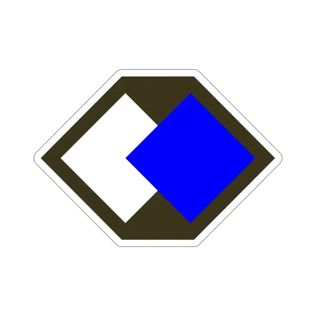 96th Infantry Division (U.S. Army) STICKER Vinyl Die-Cut Decal - The Sticker Space
