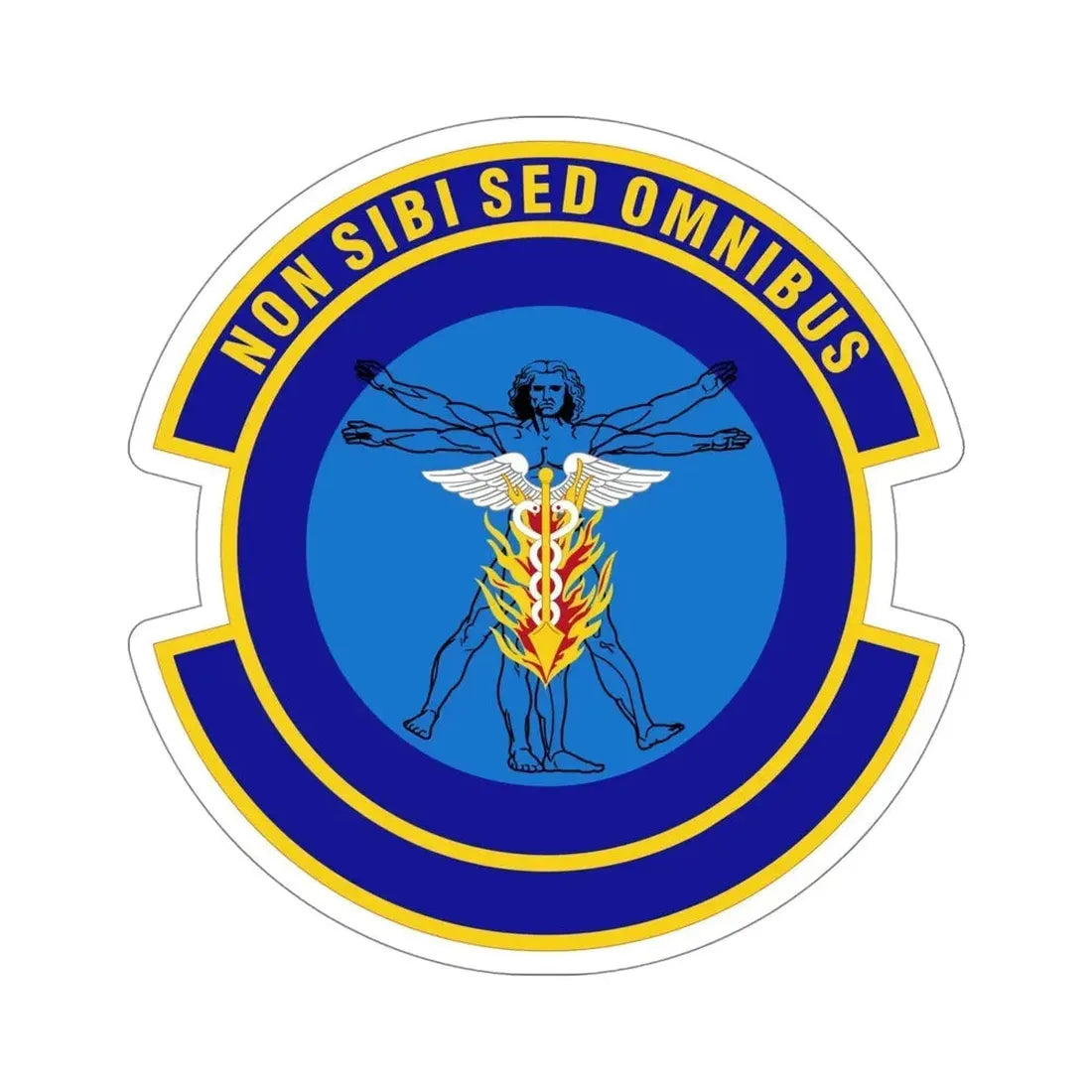 97 Operational Medical Readiness Squadron AETC (U.S. Air Force) STICKER Vinyl Die-Cut Decal - The Sticker Space