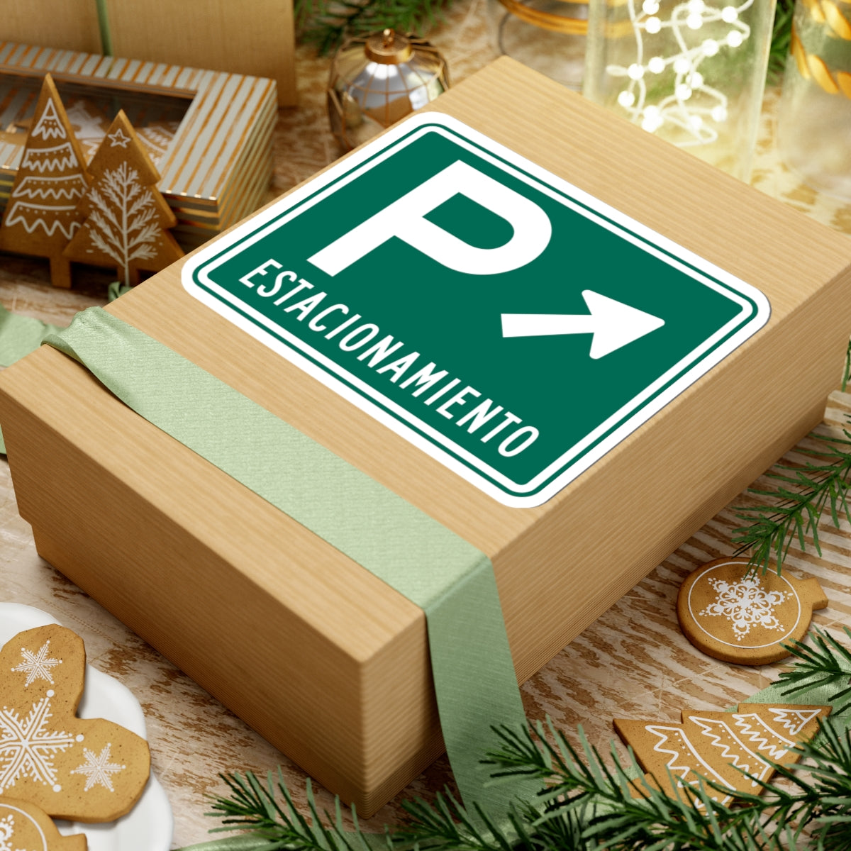 MUTCD-PR D4-1 (Puerto Rico) (Road Sign) STICKER Vinyl Kiss-Cut Decal