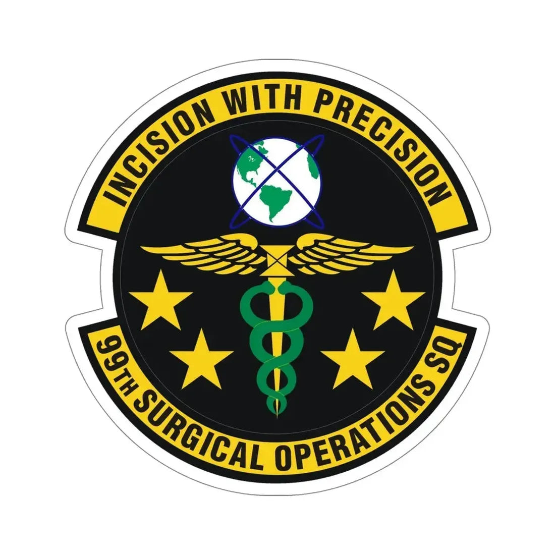 99th Surgical Operations Squadron (U.S. Air Force) STICKER Vinyl Die-Cut Decal - The Sticker Space