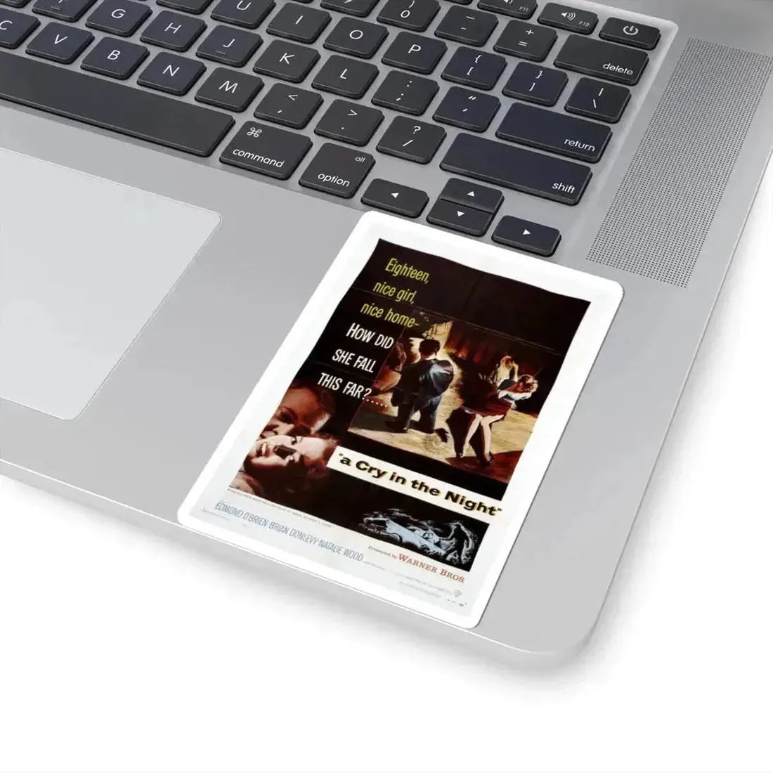 A Cry in the Night 1956 Movie Poster - STICKER Vinyl Kiss-Cut Decal - The Sticker Space