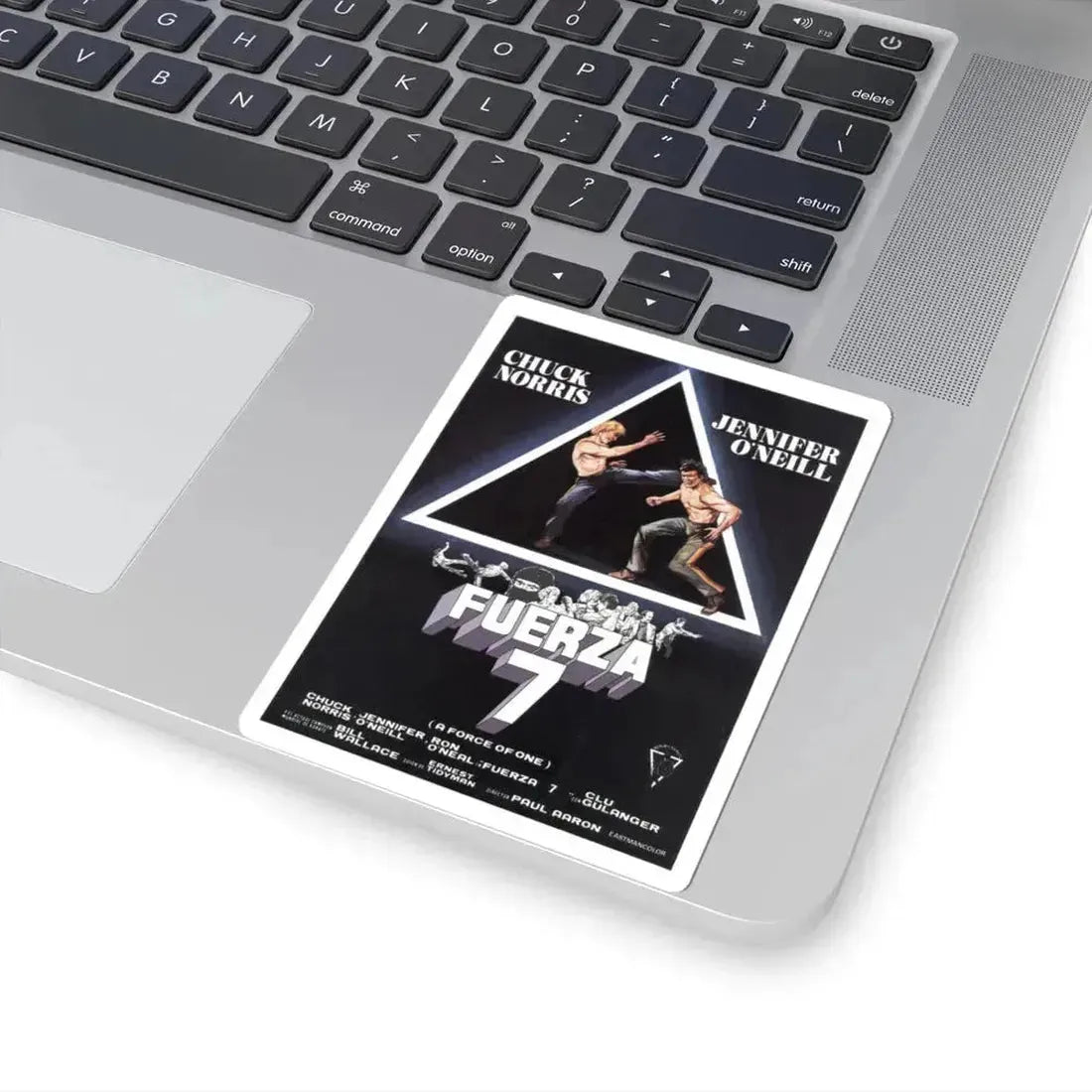 A FORCE OF ONE (ITALIAN) 1979 Movie Poster - STICKER Vinyl Kiss-Cut Decal - The Sticker Space