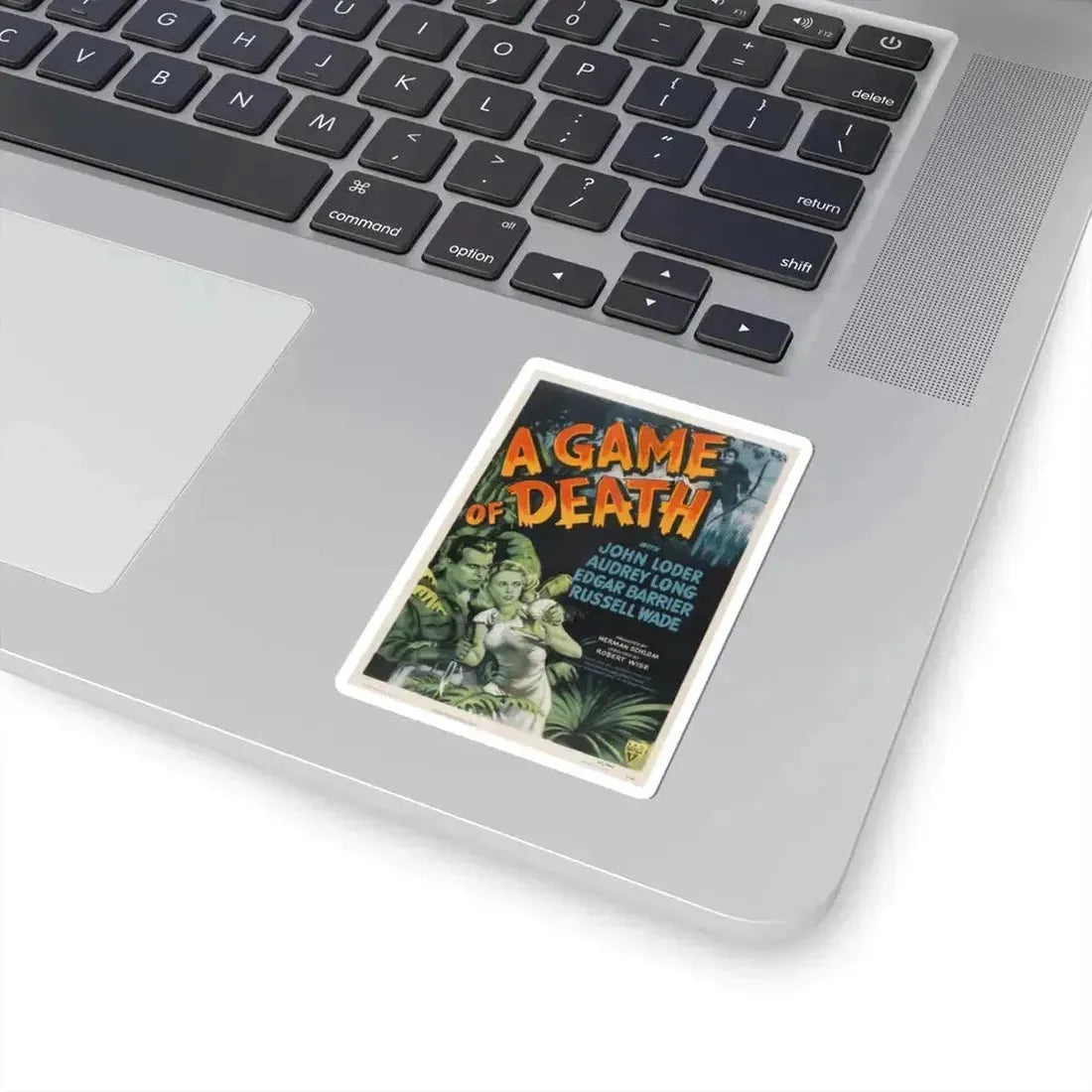 A GAME OF DEATH 1945 Movie Poster - STICKER Vinyl Kiss-Cut Decal - The Sticker Space