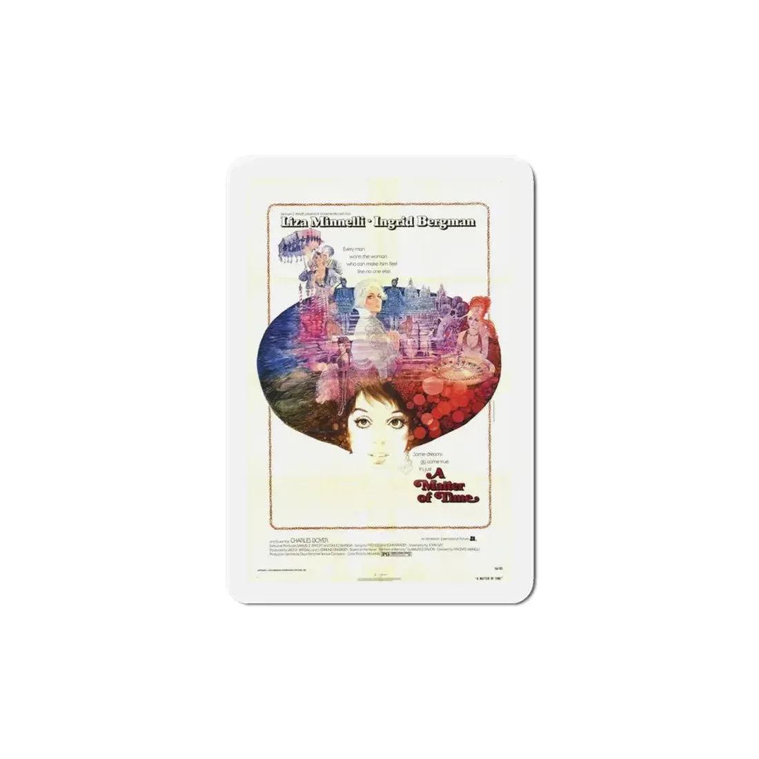 A Matter of Time 1976 Movie Poster Refrigerator Magnet - The Sticker Space