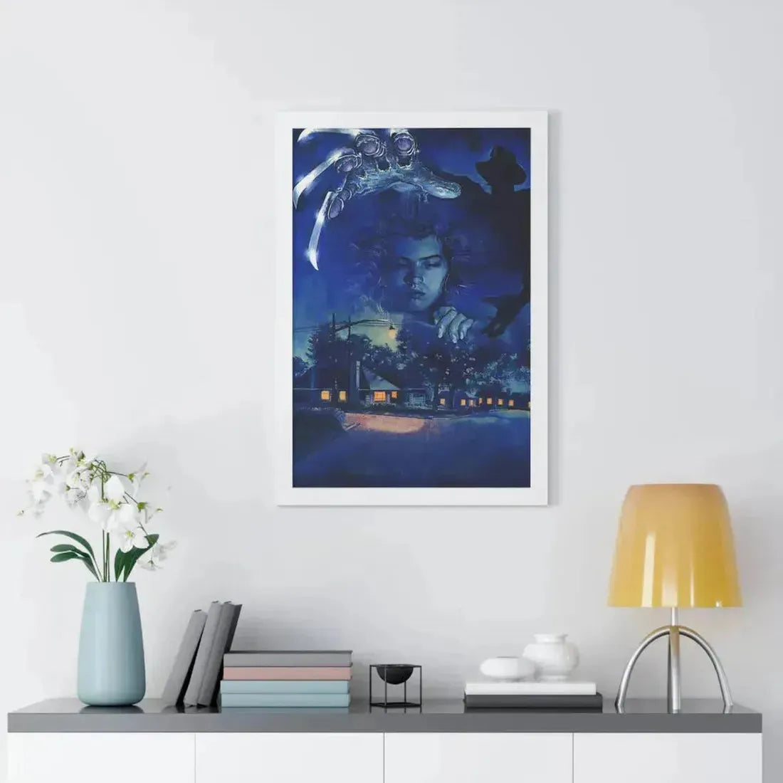 A NIGHTMARE ON ELM STREET (TEXTLESS) 1984 - Framed Movie Poster - The Sticker Space