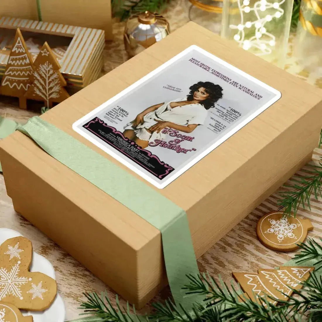 A SCENT OF HEATHER 1980 Movie Poster - STICKER Vinyl Kiss-Cut Decal - The Sticker Space