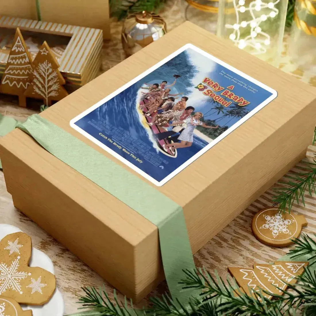 A Very Brady Sequel 1996 Movie Poster - STICKER Vinyl Kiss-Cut Decal - The Sticker Space