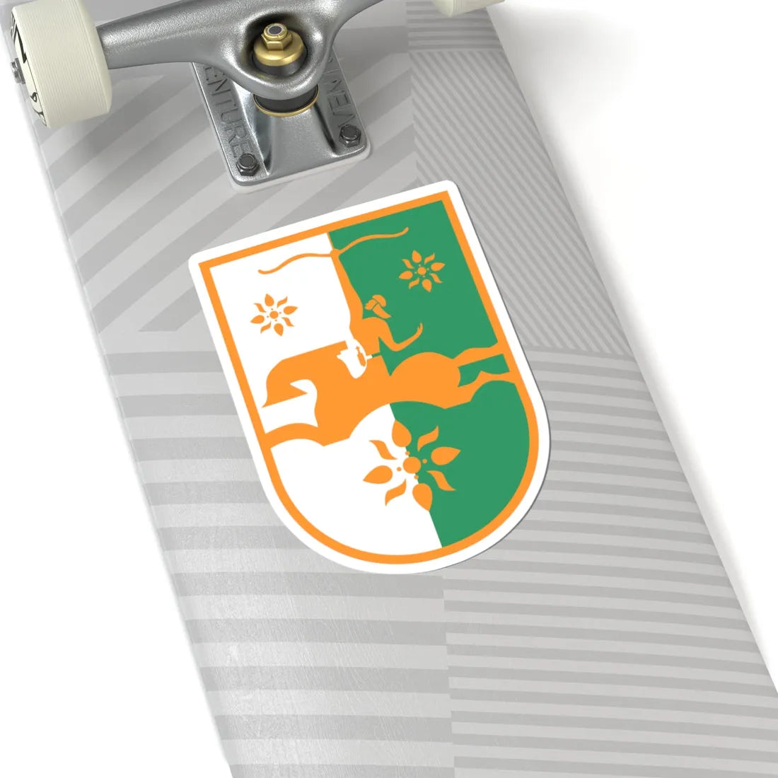Abkhazia coat of arms (Georgia) (Coat of Arms) STICKER Vinyl Kiss-Cut Decal - The Sticker Space