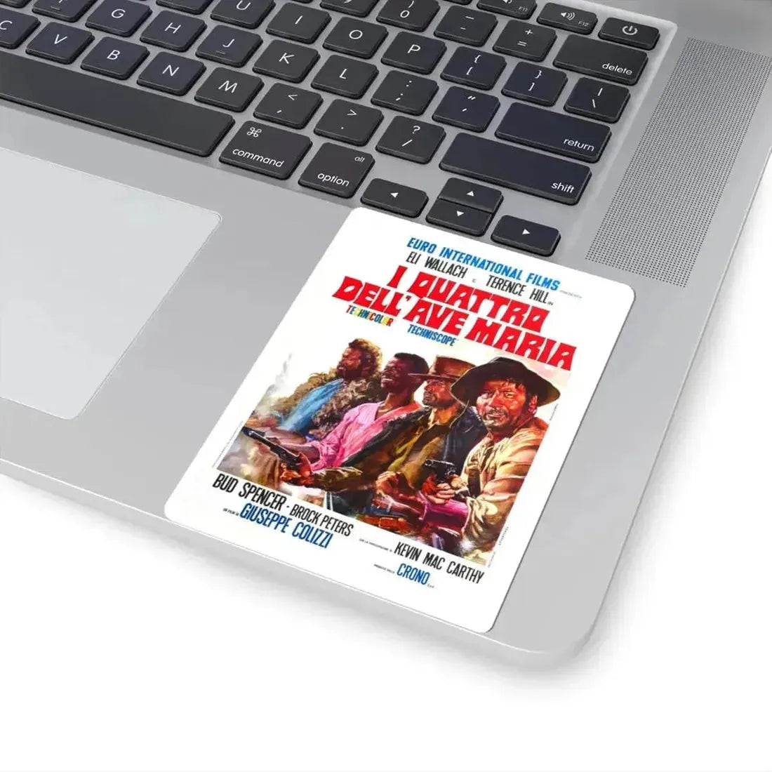 ACE HIGH 1968 Movie Poster - STICKER Vinyl Kiss-Cut Decal - The Sticker Space