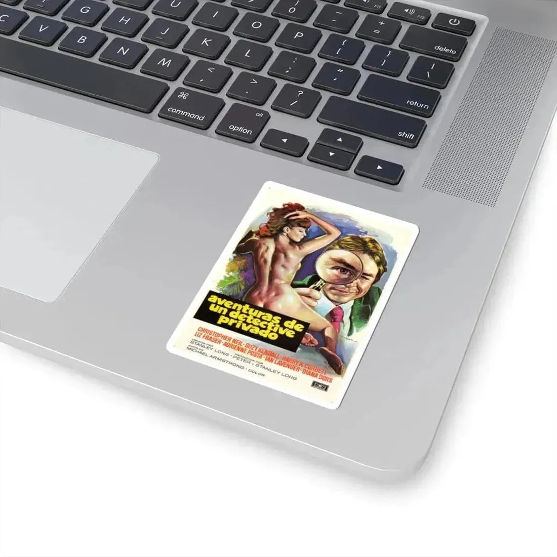 ADVENTURES OF A PRIVATE EYE 1977 Movie Poster - STICKER Vinyl Kiss-Cut Decal - The Sticker Space