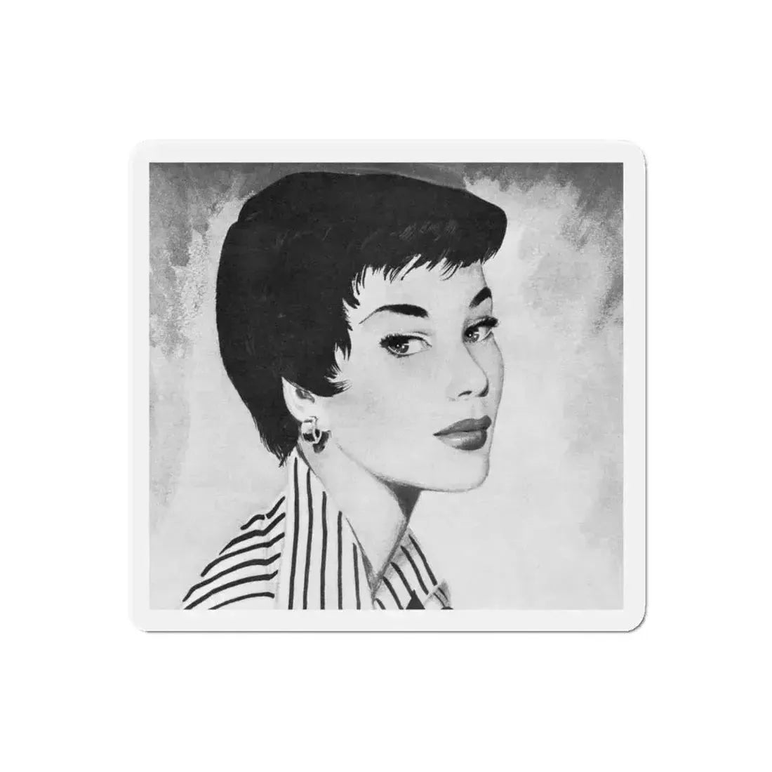 Aero chocolate bar advertisement, 1950 (Magazine Illustration) Refrigerator Magnet - The Sticker Space