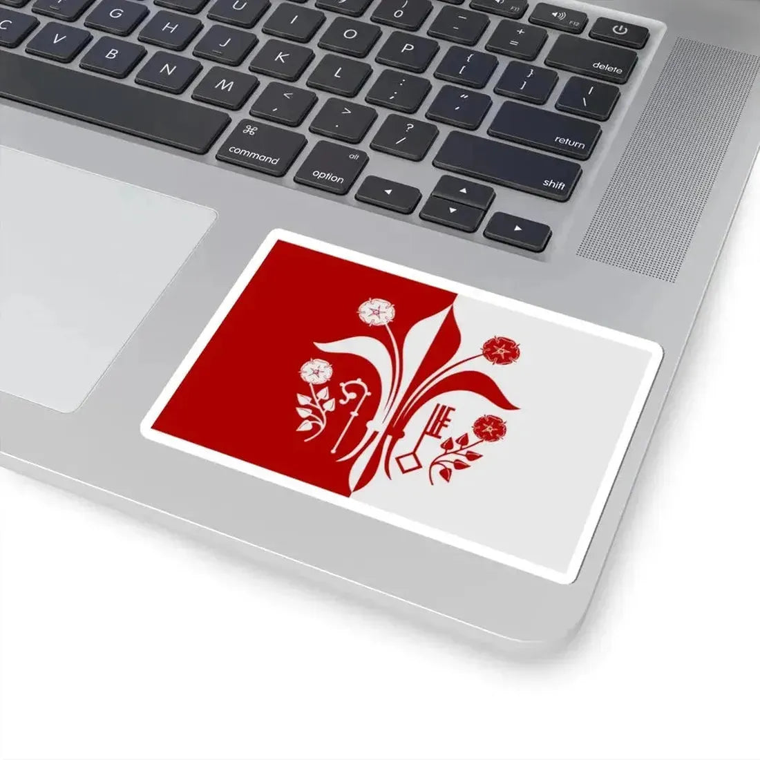 Affligem vlag (Belgium) STICKER Vinyl Kiss-Cut Decal - The Sticker Space