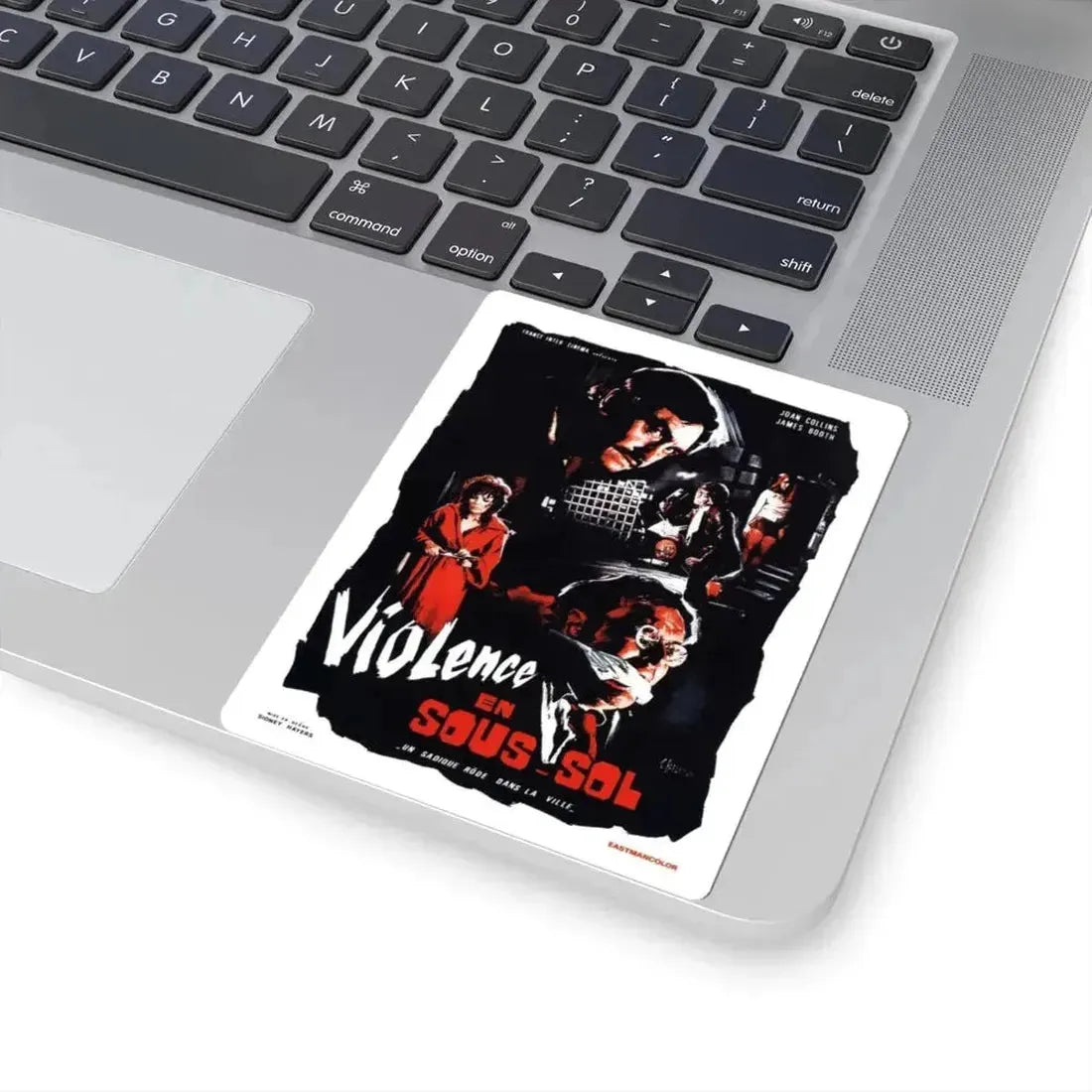 AFTER JENNY DIED (TERROR FROM UNDER THE HOUSE) (FRENCH) 1971 Movie Poster - STICKER Vinyl Kiss-Cut Decal - The Sticker Space