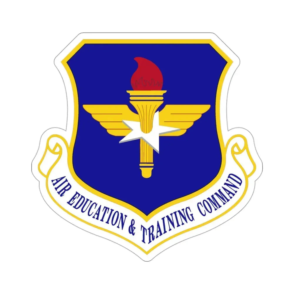 Air Education and Training Command (U.S. Air Force) STICKER Vinyl Die-Cut Decal 3 Inch - The Sticker Space