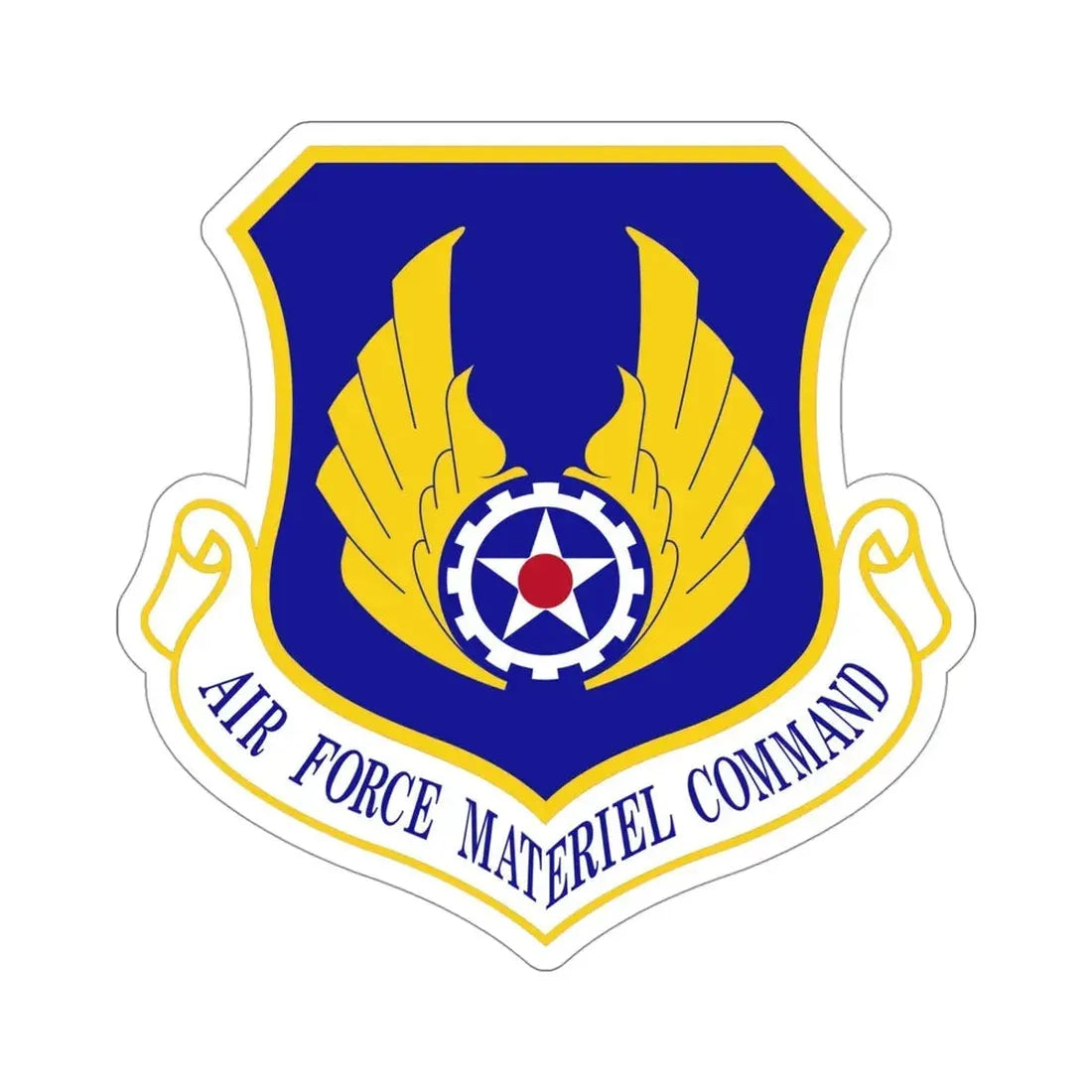 Air Force Materiel Command (U.S. Air Force) STICKER Vinyl Die-Cut Decal - The Sticker Space