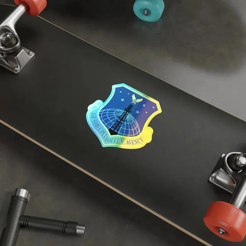 Air Force Petroleum Agency (U.S. Air Force) Holographic STICKER Die-Cut Vinyl Decal - The Sticker Space