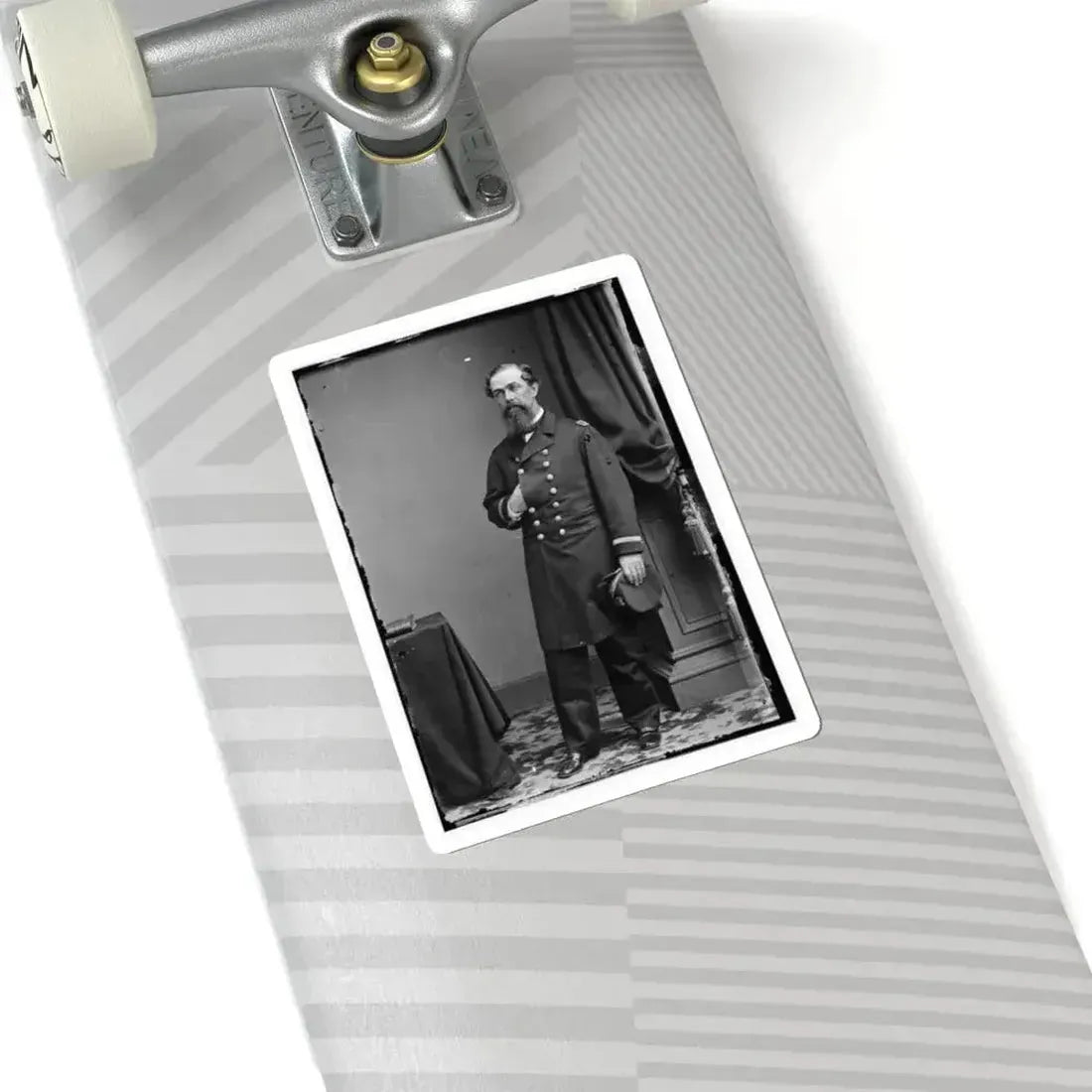 A.K. Hughes 001 (U.S. Civil War) STICKER Vinyl Kiss-Cut Decal - The Sticker Space