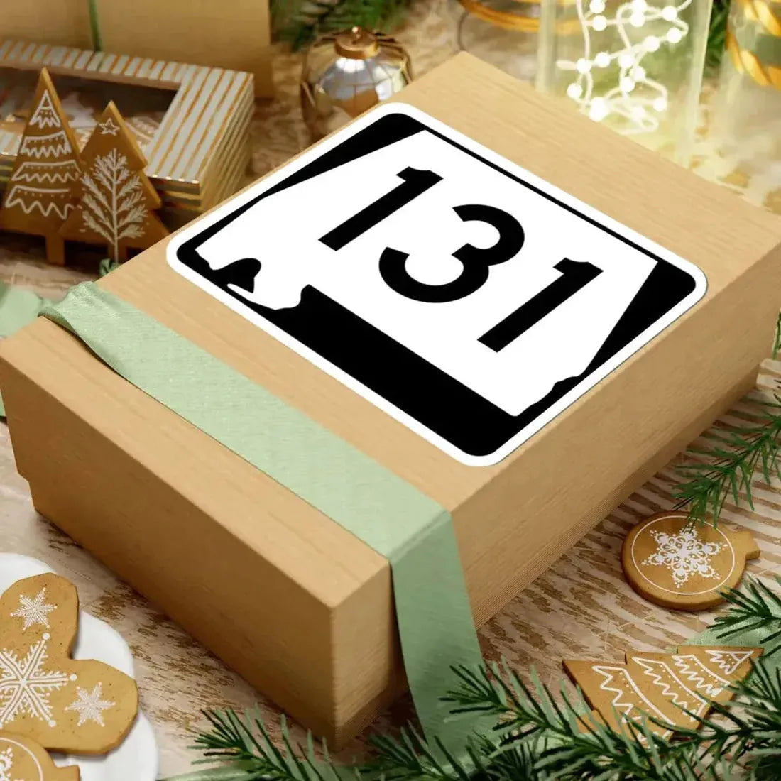 Alabama 131 (Alabama) (Road Sign) STICKER Vinyl Kiss-Cut Decal - The Sticker Space