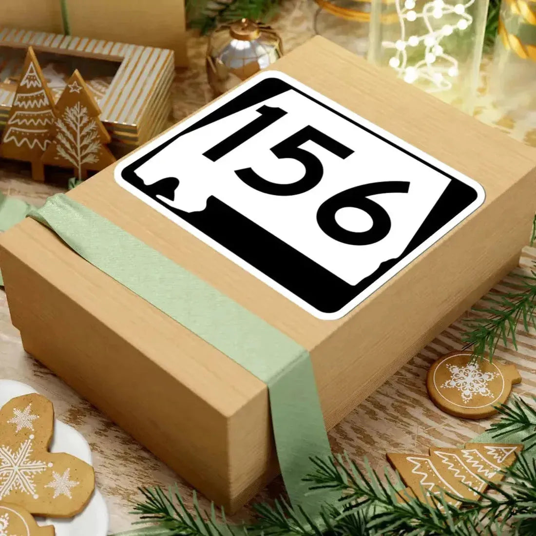 Alabama 156 (Alabama) (Road Sign) STICKER Vinyl Kiss-Cut Decal - The Sticker Space