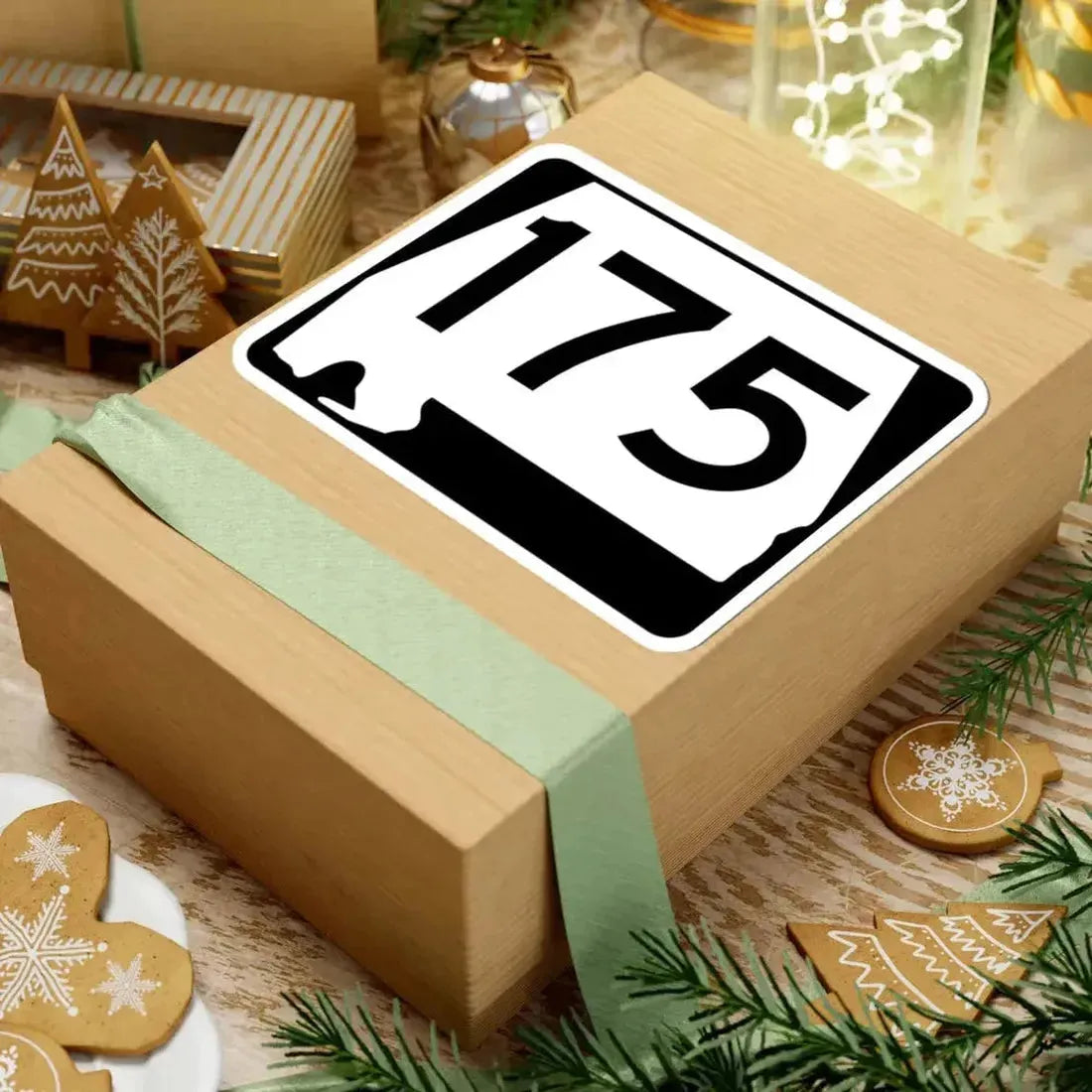 Alabama 175 (Alabama) (Road Sign) STICKER Vinyl Kiss-Cut Decal - The Sticker Space