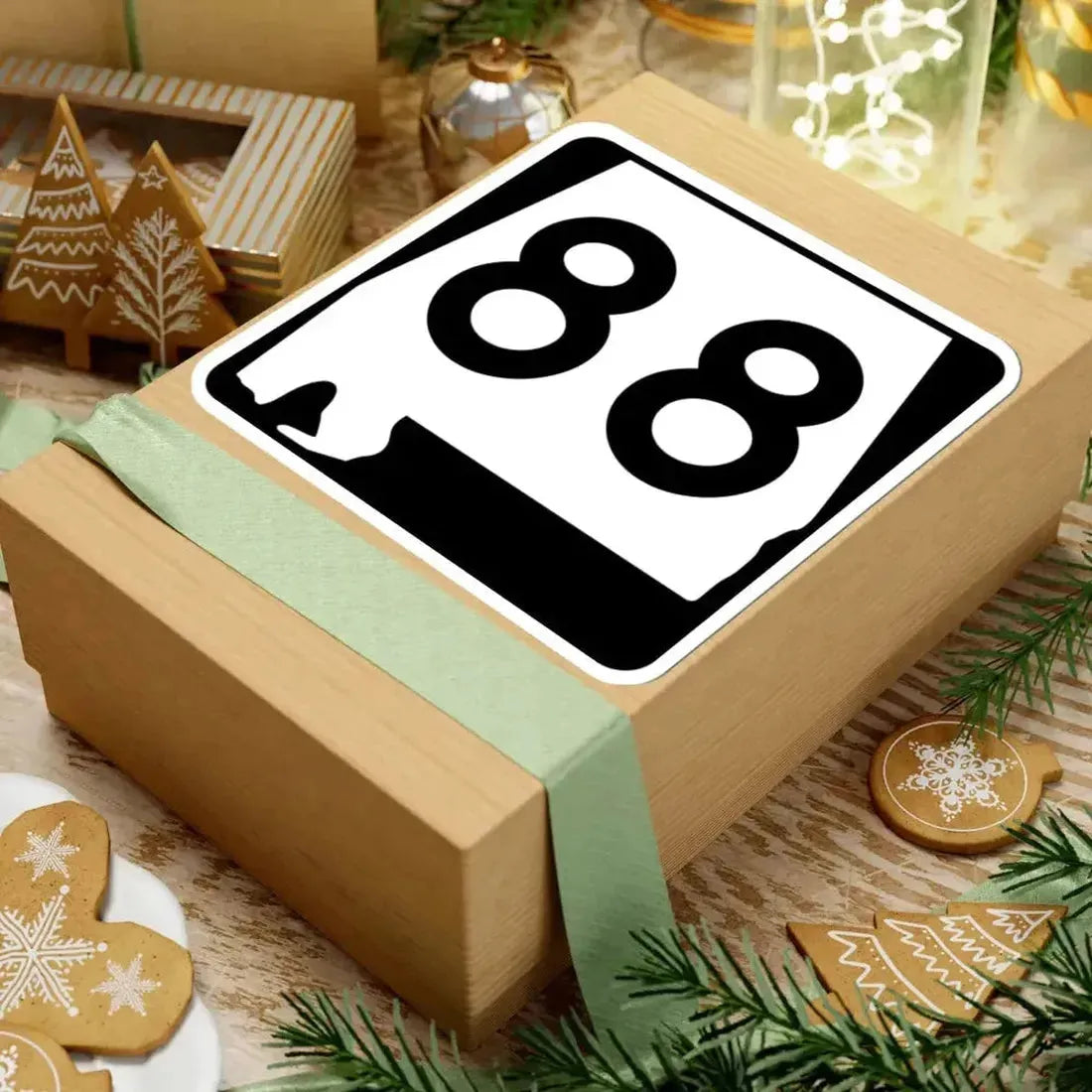 Alabama 88 (Alabama) (Road Sign) STICKER Vinyl Kiss-Cut Decal - The Sticker Space