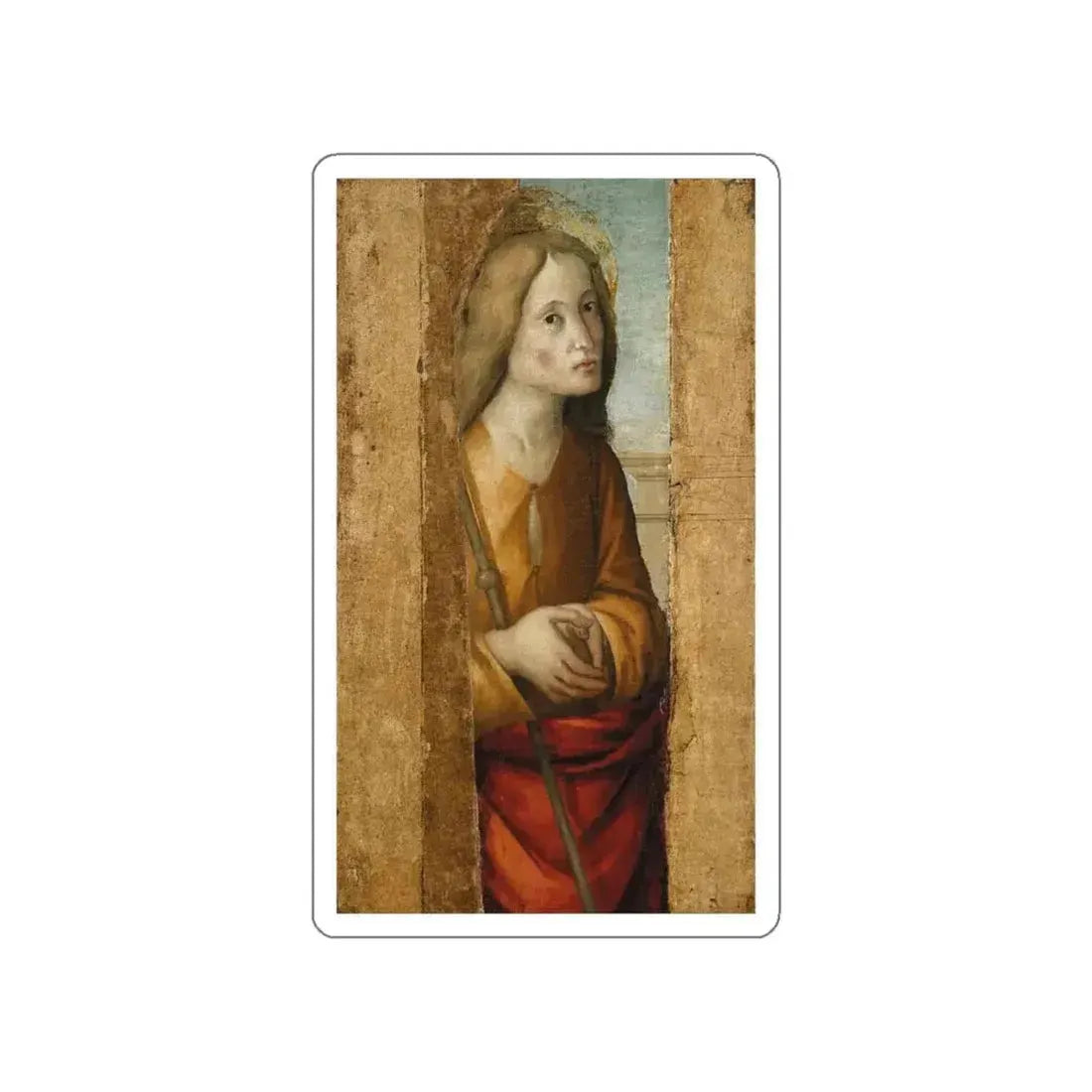 ALBA, Macrino d' - Figure of a Saint (Artwork) STICKER Vinyl Die-Cut Decal - The Sticker Space