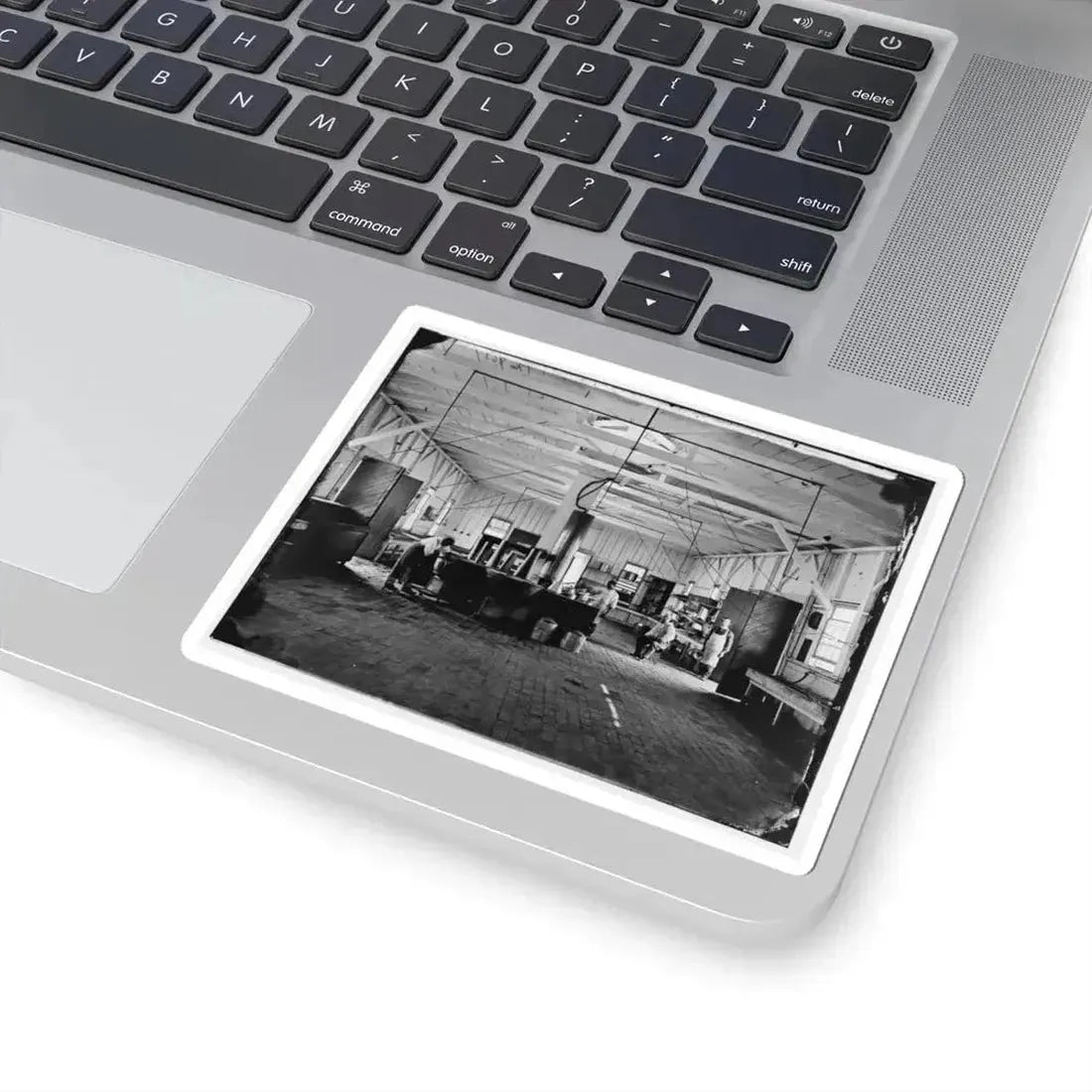 Alexandria, Va. Cooks in the Kitchen of Soldiers' Rest (U.S. Civil War) STICKER Vinyl Kiss-Cut Decal - The Sticker Space