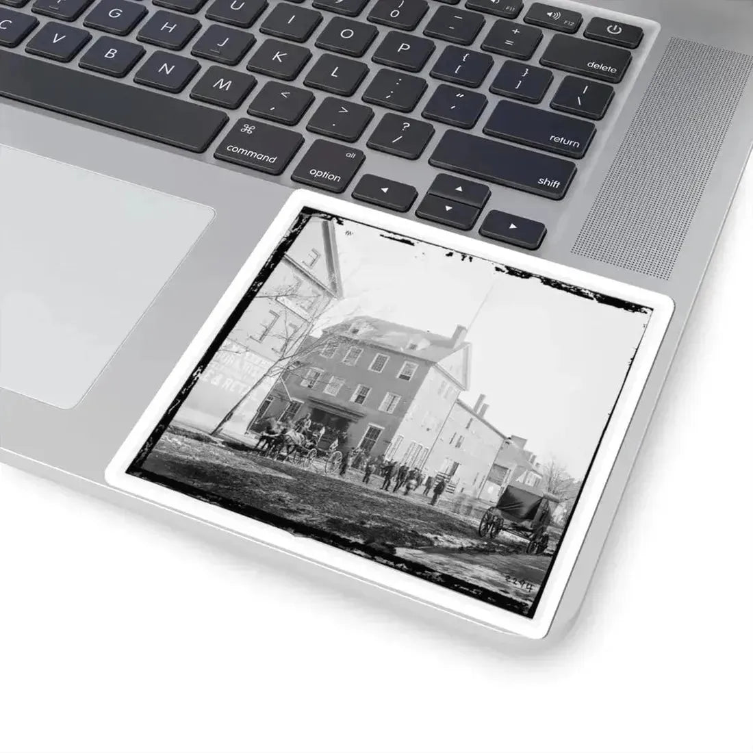 Alexandria, Va. The Marshall House, King and Pitt Streets (U.S. Civil War) STICKER Vinyl Kiss-Cut Decal - The Sticker Space