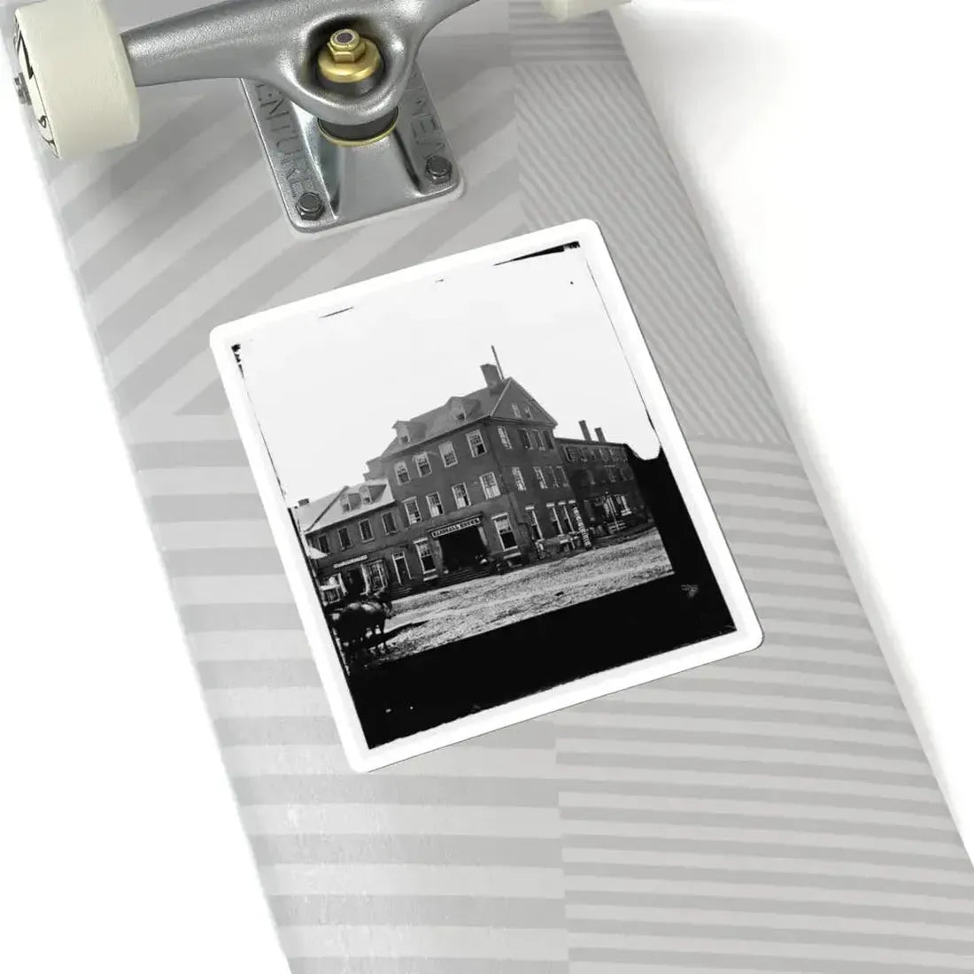 Alexandria, Virginia. Marshall House (U.S. Civil War) STICKER Vinyl Kiss-Cut Decal - The Sticker Space