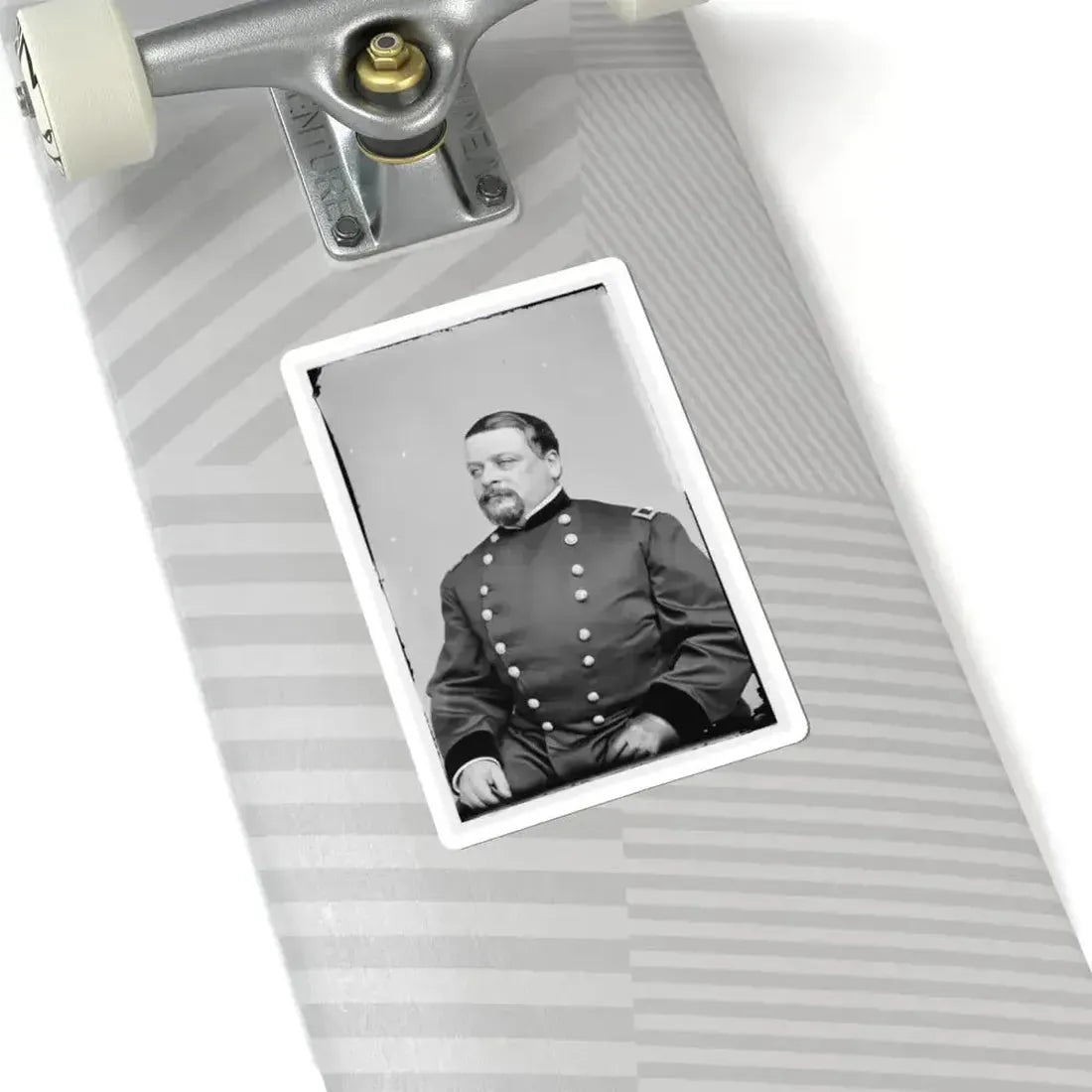 Alfred Gibbs, Col. 130Th Ny Inf 001 (U.S. Civil War) STICKER Vinyl Kiss-Cut Decal - The Sticker Space