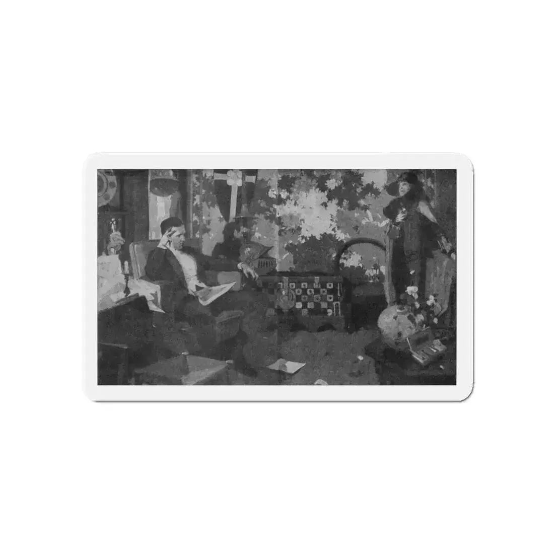 Alibi, McCalls magazine, August 1926 (Magazine Illustration) Refrigerator Magnet - The Sticker Space