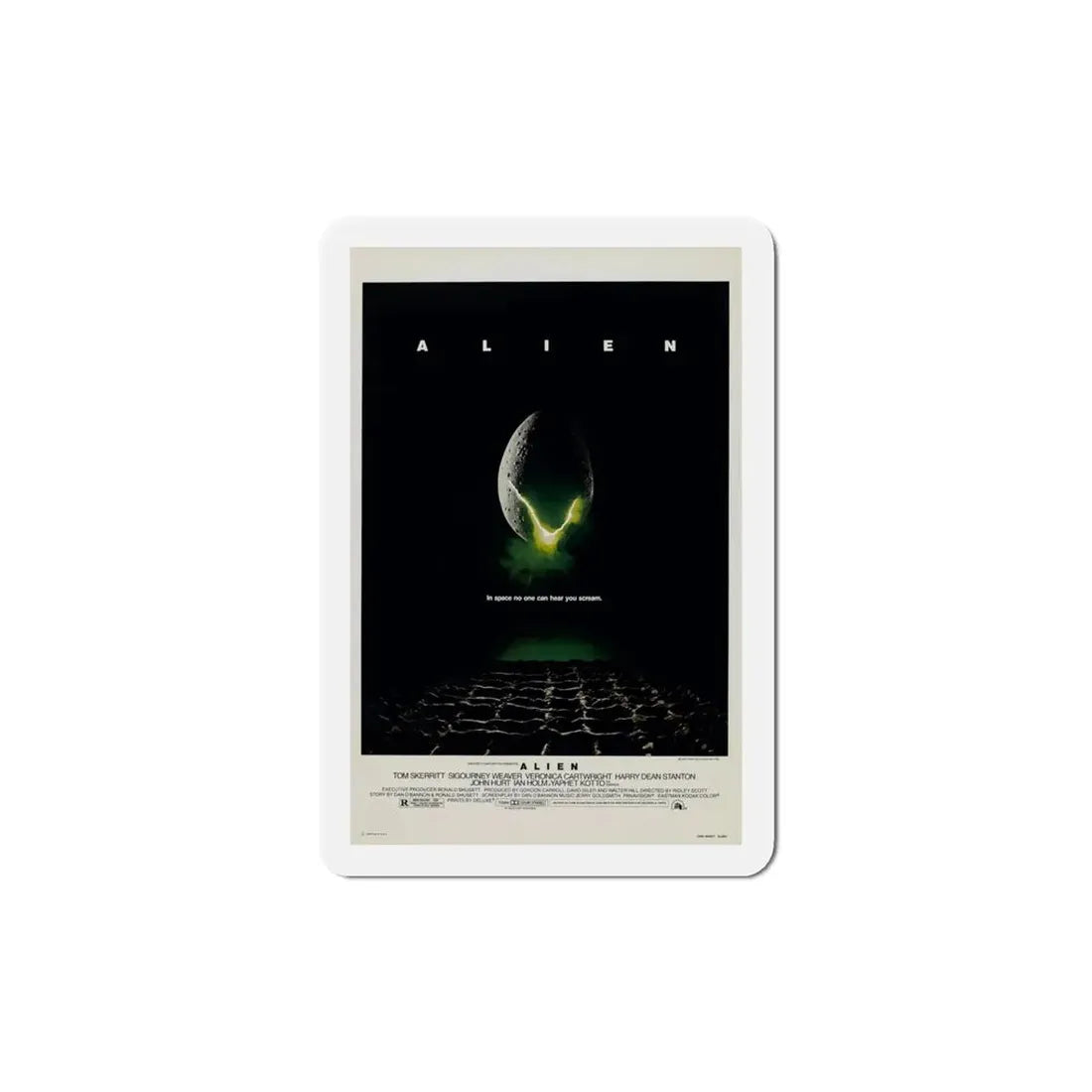 Alien 1979 Movie Poster Refrigerator Magnet - The Sticker Space