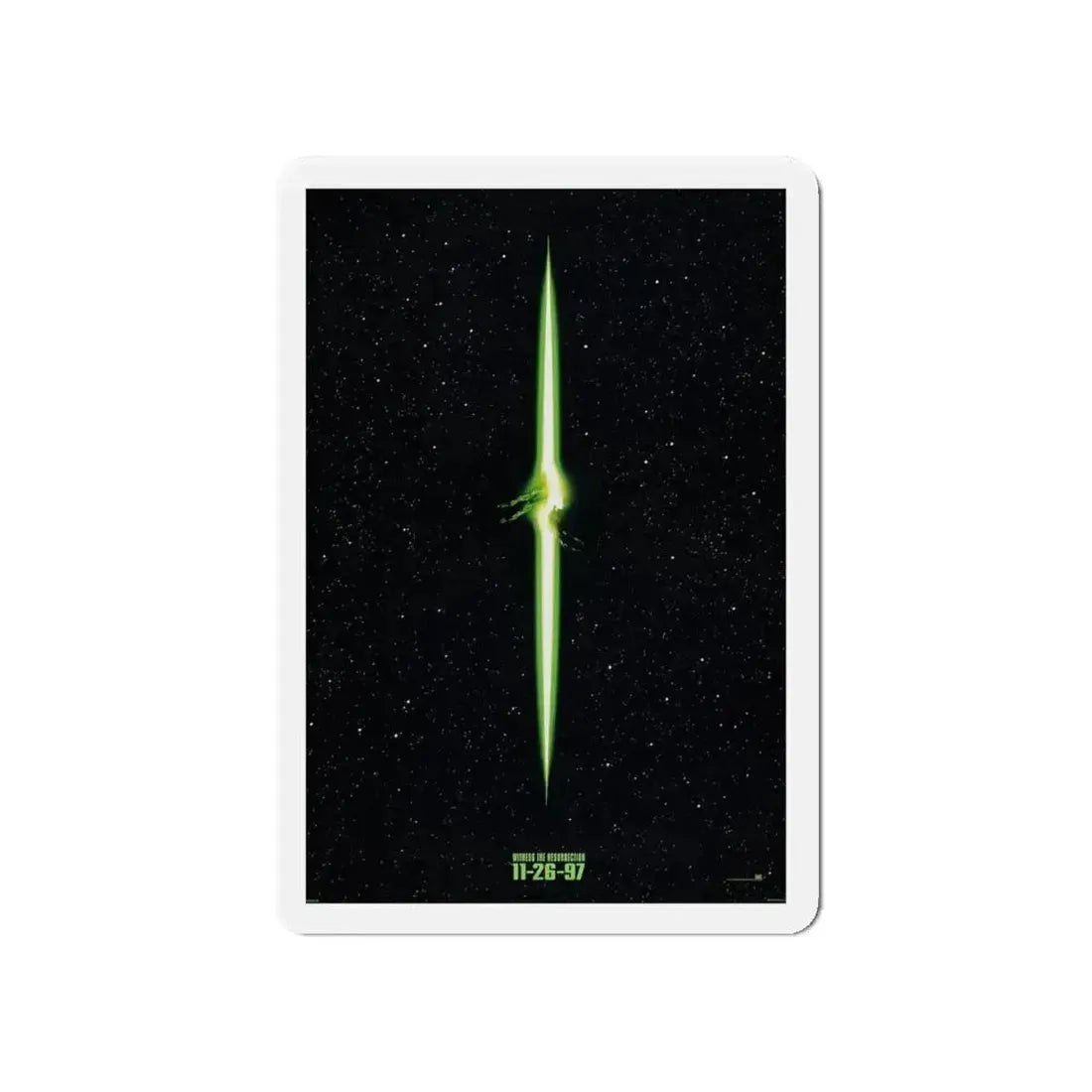 ALIEN RESSURECTION (TEASER) 1997 Movie Poster - Refrigerator Magnet - The Sticker Space