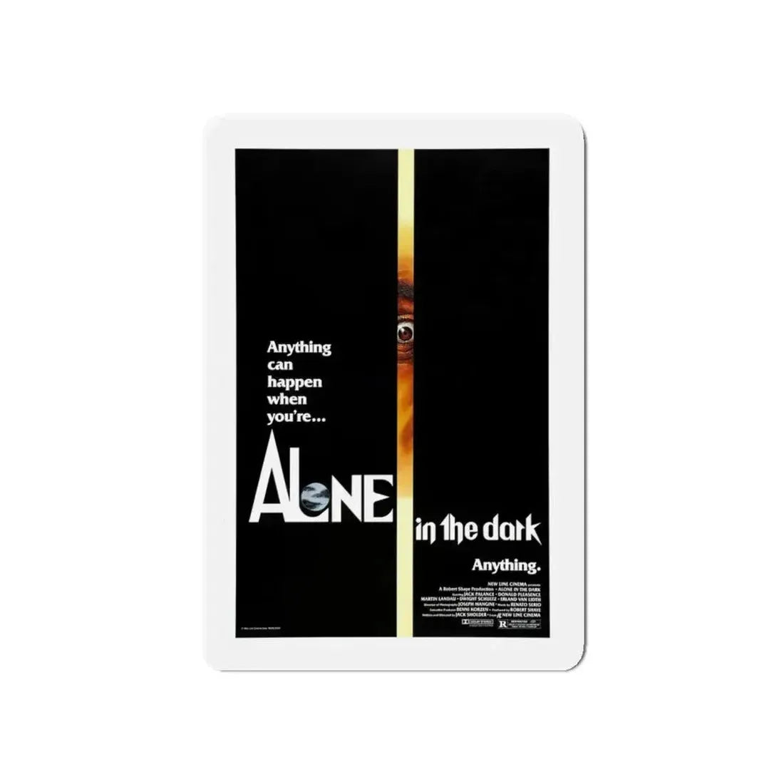 ALONE IN THE DARK (3) 1982 Movie Poster - Refrigerator Magnet - The Sticker Space
