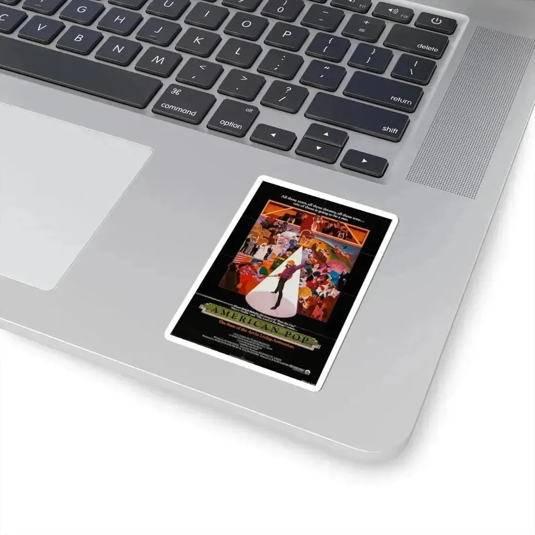 American Pop 1981 Movie Poster - STICKER Vinyl Kiss-Cut Decal - The Sticker Space