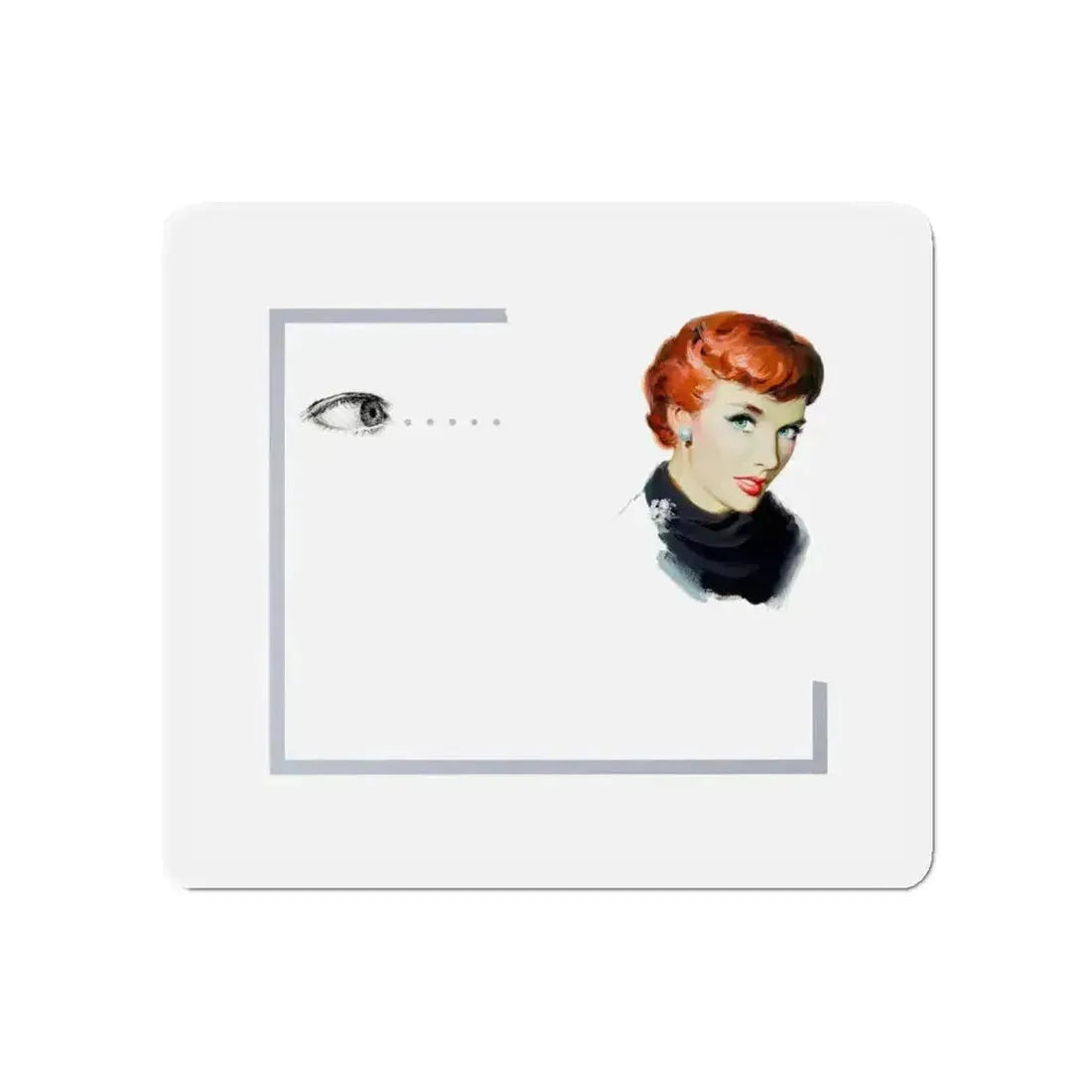 American Weekly Magazine Illustration (Magazine Illustration) Refrigerator Magnet - The Sticker Space