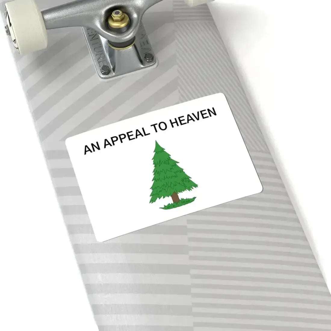 An Appeal to Heaven Flag (United States) STICKER Vinyl Kiss-Cut Decal - The Sticker Space
