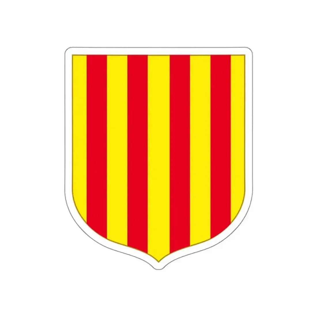 Andorra - Aragón Coat of Arms STICKER Vinyl Die-Cut Decal - The Sticker Space