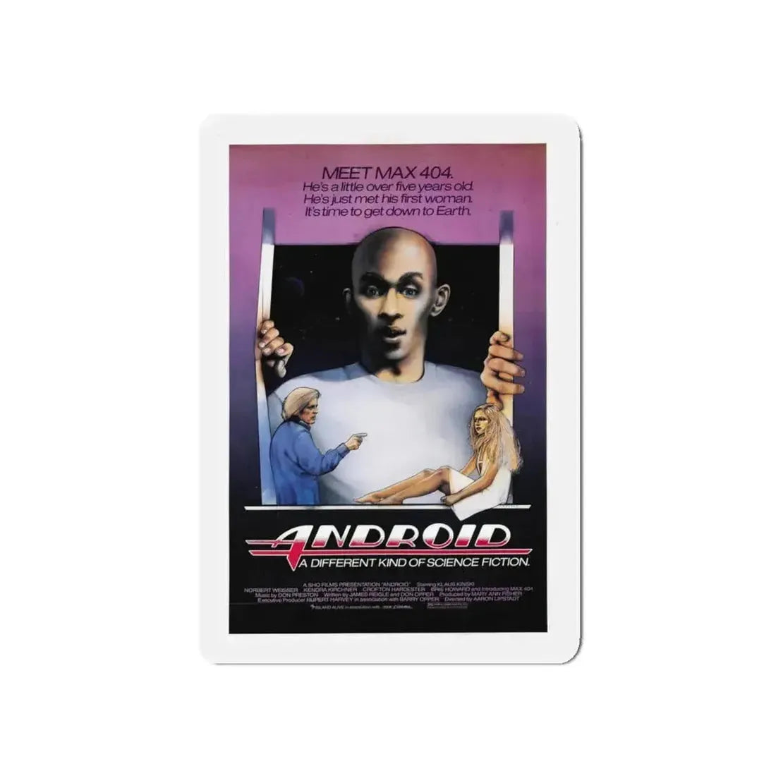 ANDROID (2) 1982 Movie Poster - Refrigerator Magnet - The Sticker Space