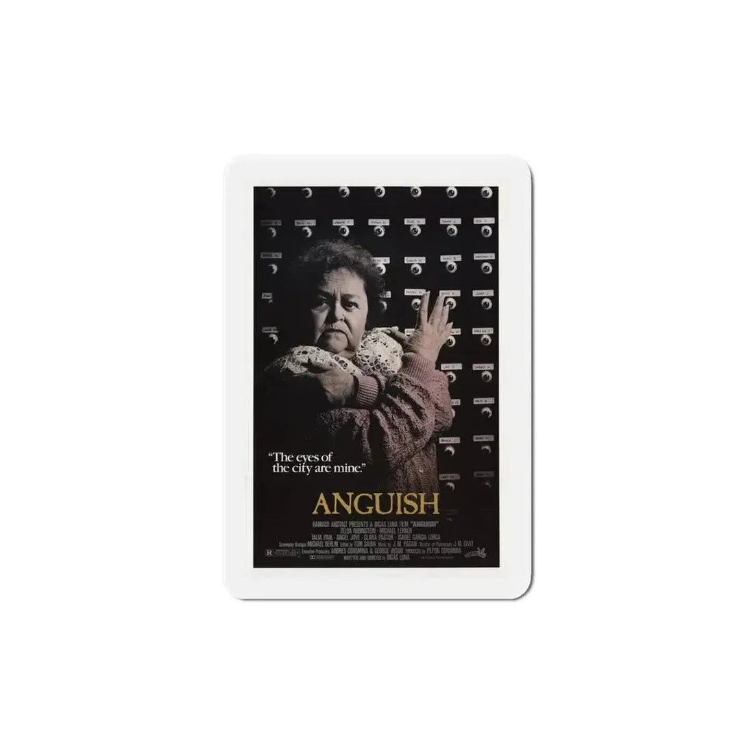 Anguish 1988 Movie Poster Refrigerator Magnet - The Sticker Space