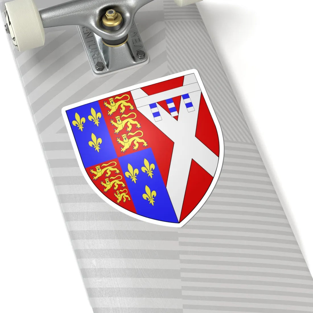 Anne Neville Arms (England) (Coat of Arms) STICKER Vinyl Kiss-Cut Decal - The Sticker Space