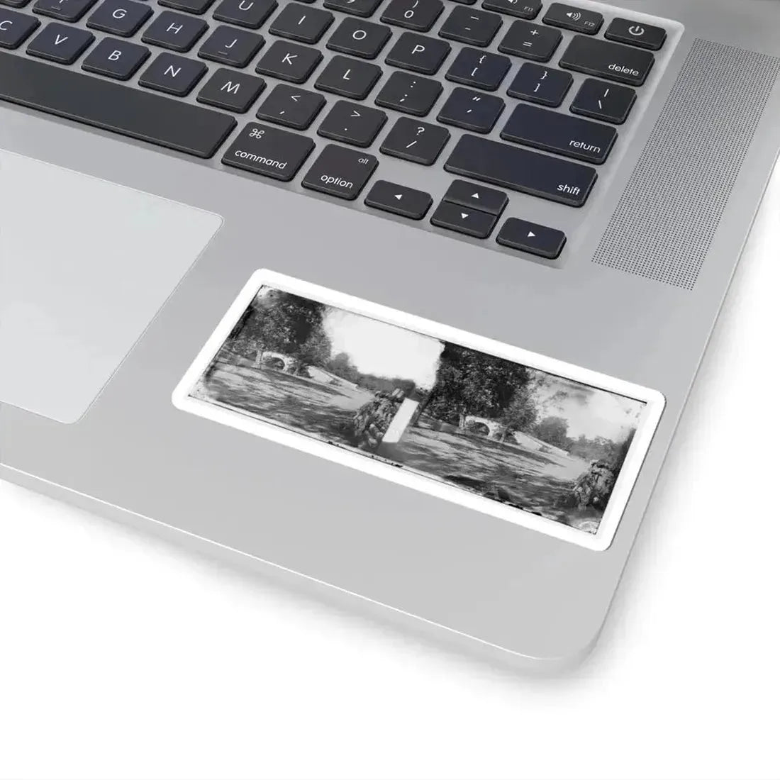 Antietam, Maryland. Burnside Bridge From the Southeast (U.S. Civil War) STICKER Vinyl Kiss-Cut Decal - The Sticker Space