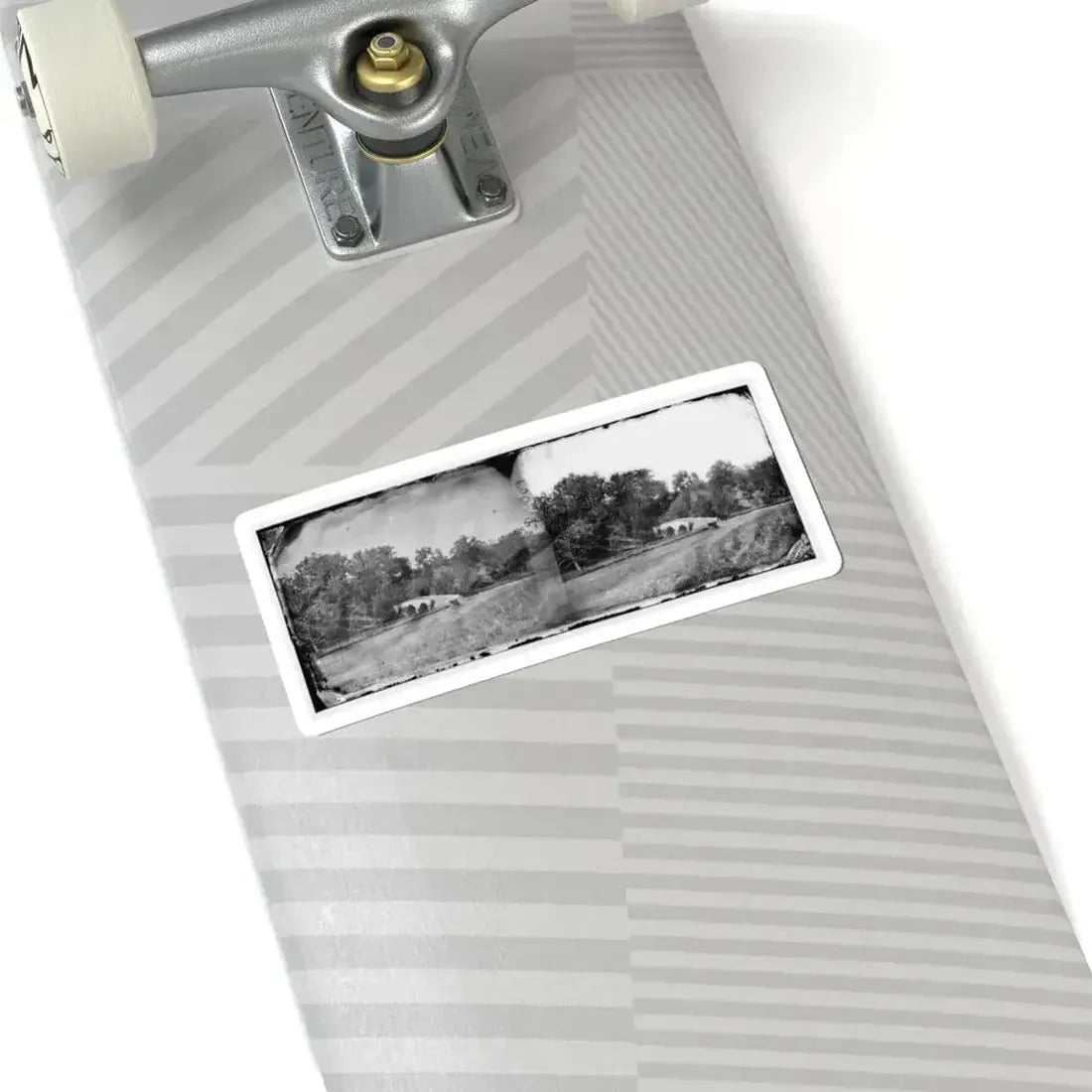 Antietam, Maryland. Burnside Bridge. Southeastern View (U.S. Civil War) STICKER Vinyl Kiss-Cut Decal - The Sticker Space