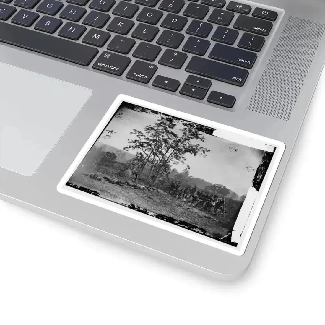 Antietam, Maryland. Burying the Dead Confederate Soldiers (U.S. Civil War) STICKER Vinyl Kiss-Cut Decal - The Sticker Space