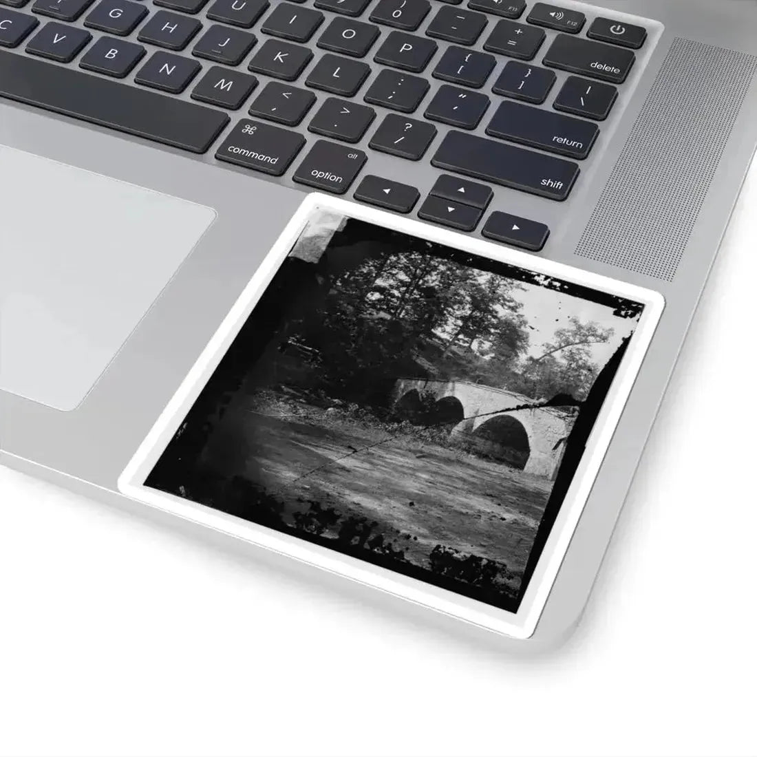 Antietam, Maryland. Eastern View of Bridge (U.S. Civil War) STICKER Vinyl Kiss-Cut Decal - The Sticker Space