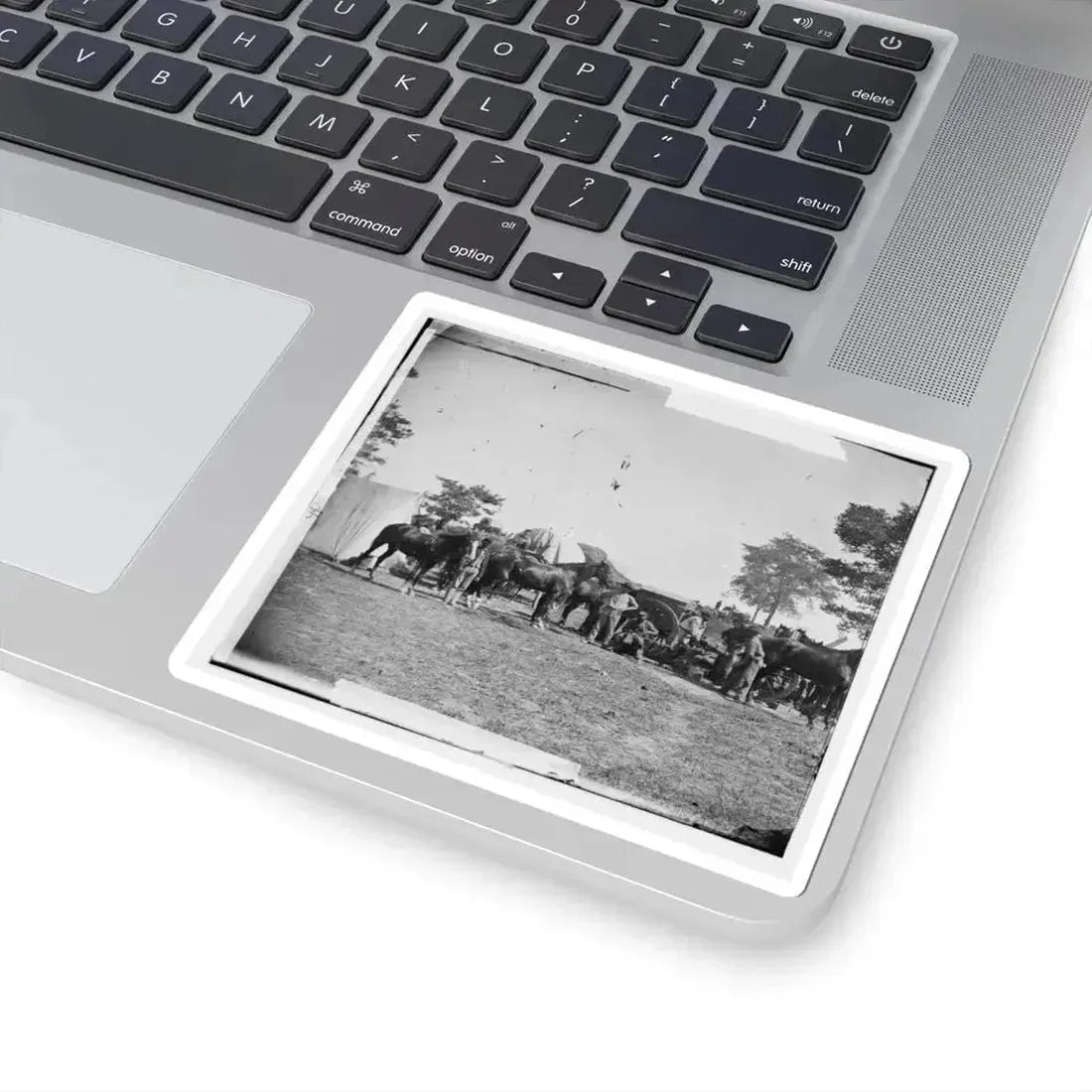 Antietam, Maryland. Forge Scene at General Mcclellan's Headquarters (U.S. Civil War) STICKER Vinyl Kiss-Cut Decal - The Sticker Space